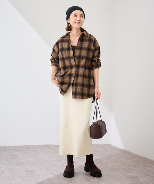 FRAMeWORK（フレームワーク） ブラウス シャツ ネルチェックシャツ