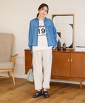 「GLOBAL WORK」 フラットサンダル ...の詳細画像1