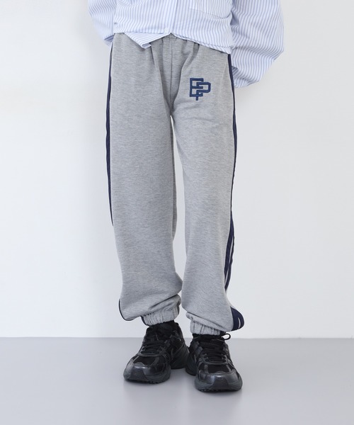 ふひはふ FUNALIVE（ファンアライブ） パンツ キッズ 裏起毛 ロゴ ライン