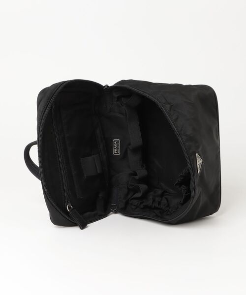 PRADA（プラダ） ポーチ - ブラック レディース : ZOZOTOWN Yahoo!店