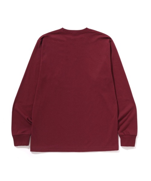 A BATHING APE（アベイシングエイプ） 長袖Tシャツ SMALL バー