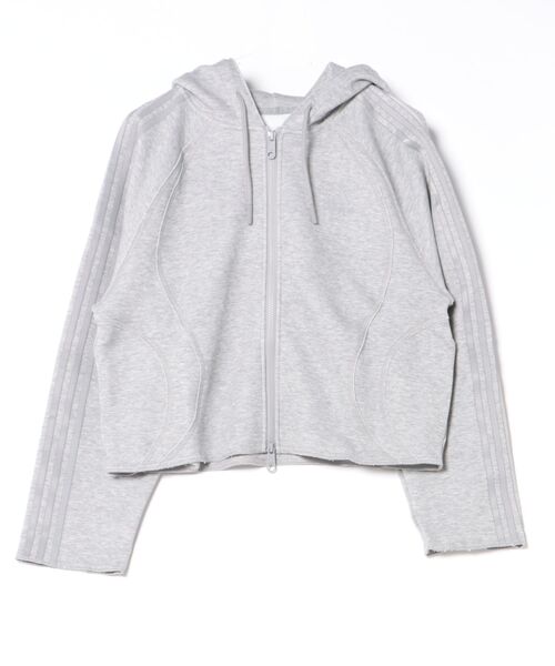 トレーナー スウェット adidas アディダス W TEAMGEIST ZIP HOODIE スウェット KC6421 MGREYHEATHER