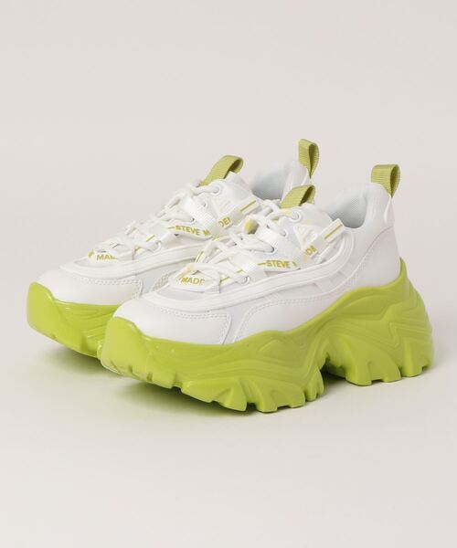 「STEVE MADDEN」 ローカットスニーカー 24.0cm ブラック レディース_画像2