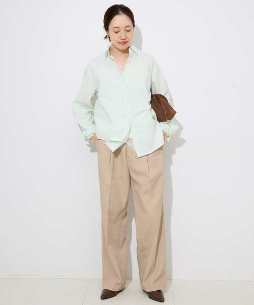 SLOBE IENA（スローブイエナ） キャミソール 「追加」サテンレース