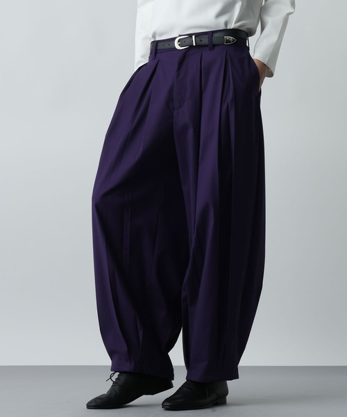 HARE（ハレ） ワイドパンツ パンツ 「SET UP対応」YOSEコクーンパンツ