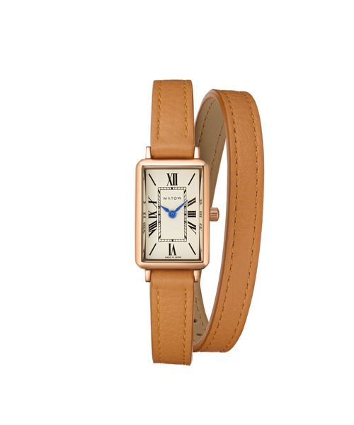 MATOW（マトウ） 腕時計 「MATOW/マトウ」Tsuki 月華 /スクエア ローズ
