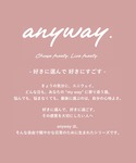 ワイドパンツ スラックス パンツ 「anywa...の詳細画像1