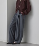 ワイドパンツ スラックス パンツ 「anywa...の詳細画像5