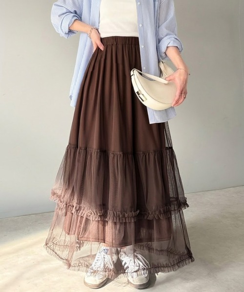 classicalelf（クラシカルエルフ） スカート 甘すぎない大人のバランス