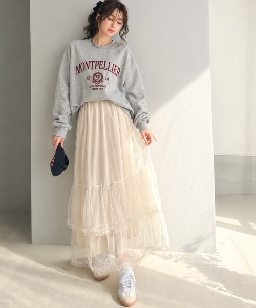 classicalelf（クラシカルエルフ） ロング スカート 夏 甘すぎない大人