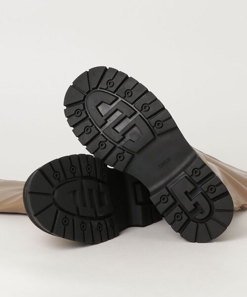 「Lace Ladies」 ロングブーツ 25 ベージュ レディース_画像3