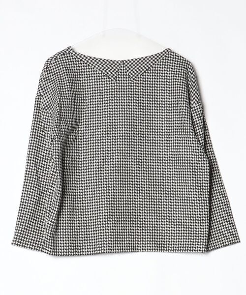 「Hermaphrodite」 チェック柄長袖ブラウス 2 ブラック レディース_画像2