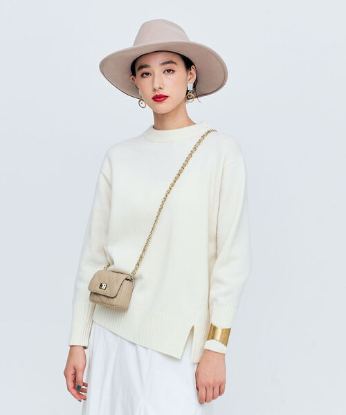 「NOLLEY'S」 長袖ニット 38 ベビーピンク レディース_画像6