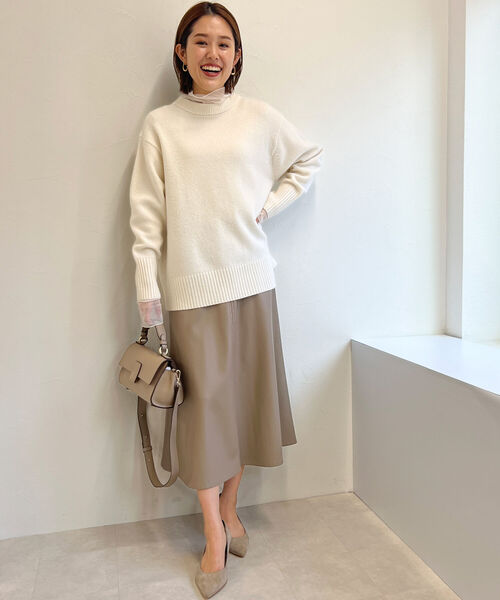 「NOLLEY'S」 長袖ニット 38 ベビーピンク レディース_画像9