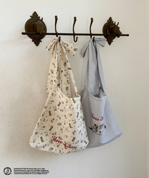 「my twilight」 トートバッグ FREE グレイッシュブルー レディース_画像4