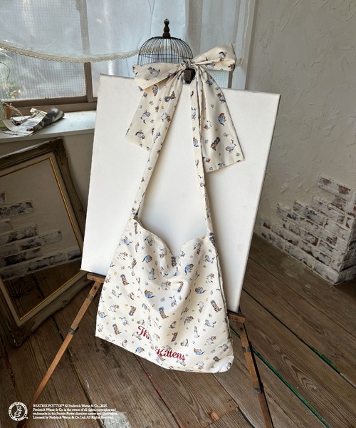 「my twilight」 トートバッグ FREE グレイッシュブルー レディース_画像5