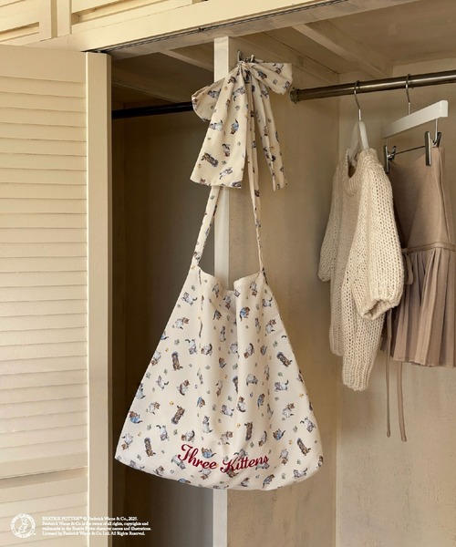 「my twilight」 トートバッグ FREE グレイッシュブルー レディース_画像7