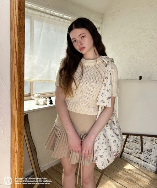 「my twilight」 トートバッグ FREE グレイッシュブルー レディース_画像9