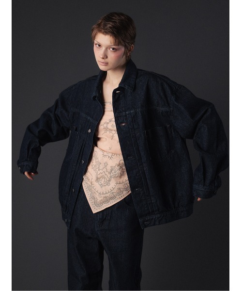 ELCHELE（エルチェレ） デニムジャケット gジャン UNIVERSAL E07 DENIM 