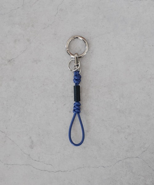 SENTI（センティ） キーホルダー LEATHER BRAID KEYCHAIN レザー