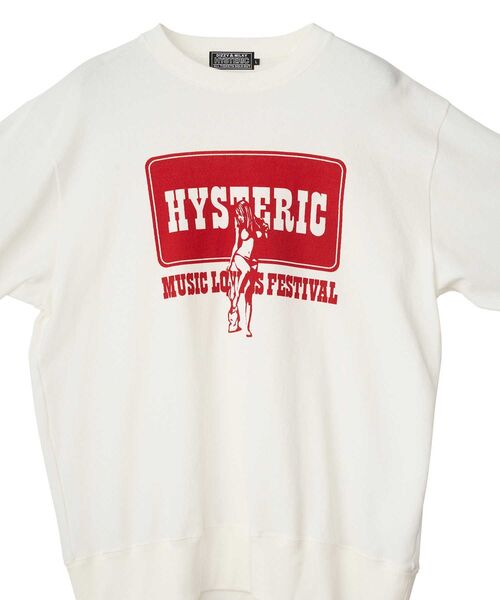 HYSTERIC GLAMOUR（ヒステリックグラマー） tシャツ MUSIC LOVERS