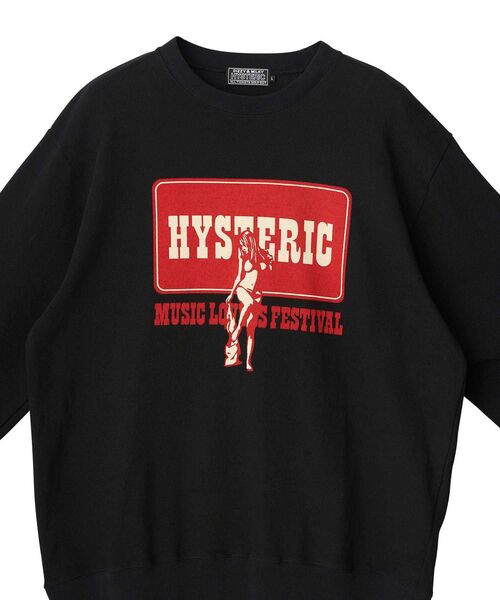 HYSTERIC GLAMOUR（ヒステリックグラマー） tシャツ MUSIC LOVERS 
