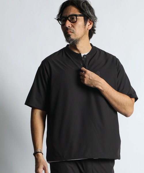 新品 d.i.a. 半袖 トップス RT-807 ブラック The DUFFER of ST.GEORGE（ザダファーオブセントジョージ） tシャツ
