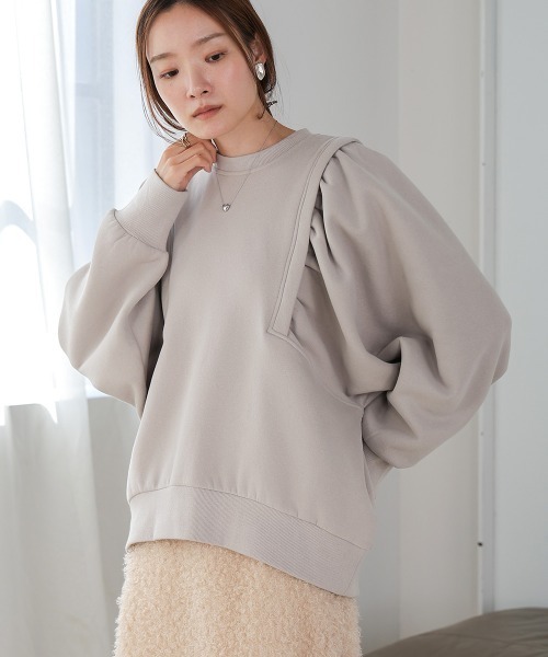 「Bab」 スウェットカットソー FREE アイボリー レディース_画像9