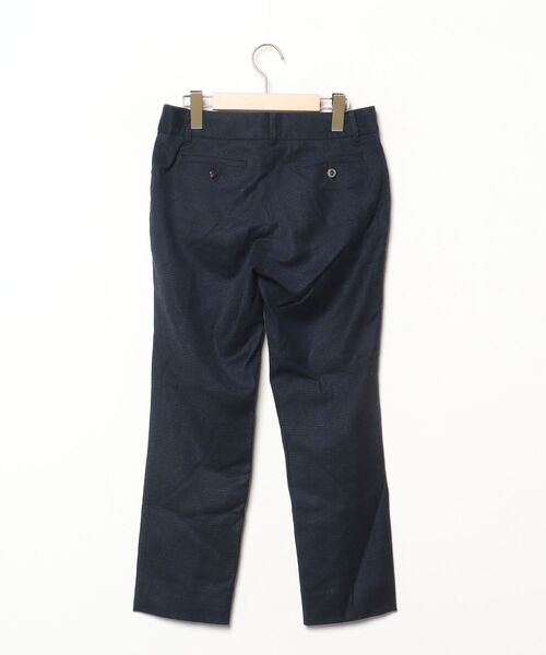 「OLD ENGLAND」 クロップドパンツ 36 ネイビー レディース_画像2