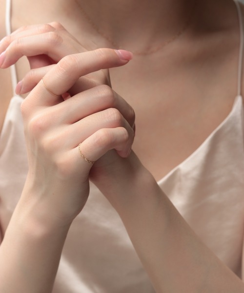 「NOIR DE POUPEE」 リング #11 ゴールド レディース_画像6