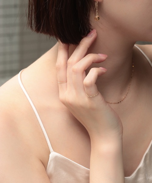 「NOIR DE POUPEE」 リング #11 ゴールド レディース_画像9