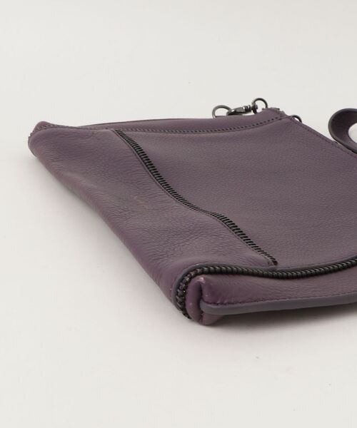 「botkier」 ワンポイントショルダーバッグ - パープル レディース_画像3