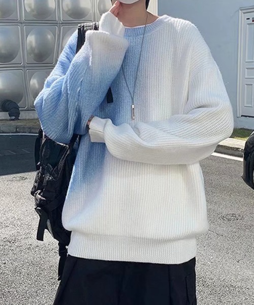 「MGV」 長袖Tシャツ X-LARGE ブルー メンズ_画像3