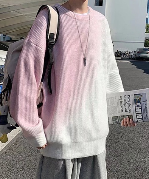 「MGV」 長袖Tシャツ X-LARGE ブルー メンズ_画像4