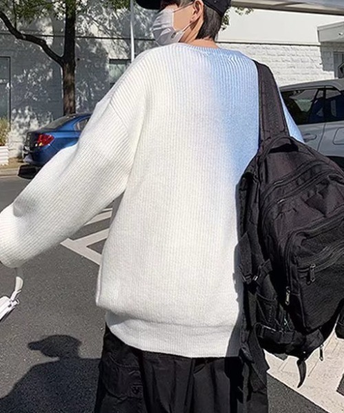 「MGV」 長袖Tシャツ X-LARGE ブルー メンズ_画像5