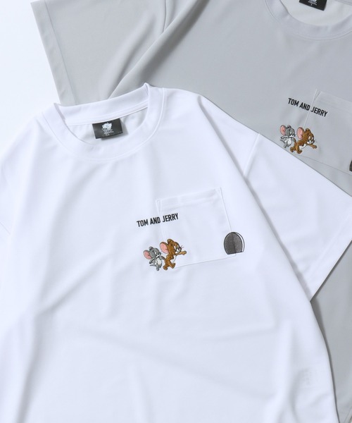 tシャツ 半袖 Tom＆Jerry/トムとジェリー アムンゼン オーバーサイズ