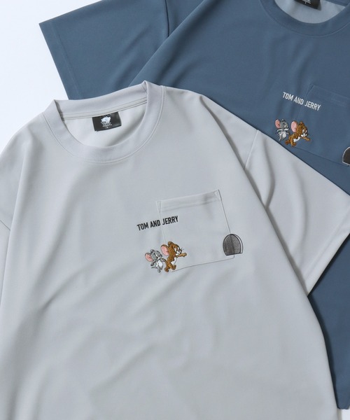 tシャツ 半袖 Tom＆Jerry/トムとジェリー アムンゼン オーバーサイズ