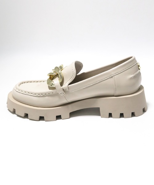 「STEVE MADDEN」 シューズ 24.5 アイボリー レディース_画像3