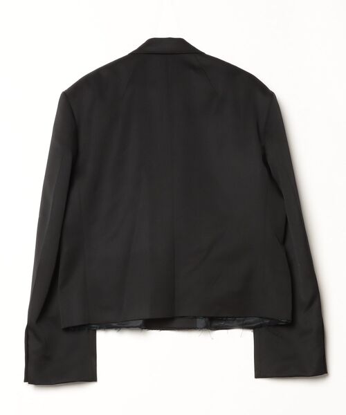 ジャケット テーラードジャケット WOOL GABARDINE CUT-OFF SPENCER JACKET メンズの画像