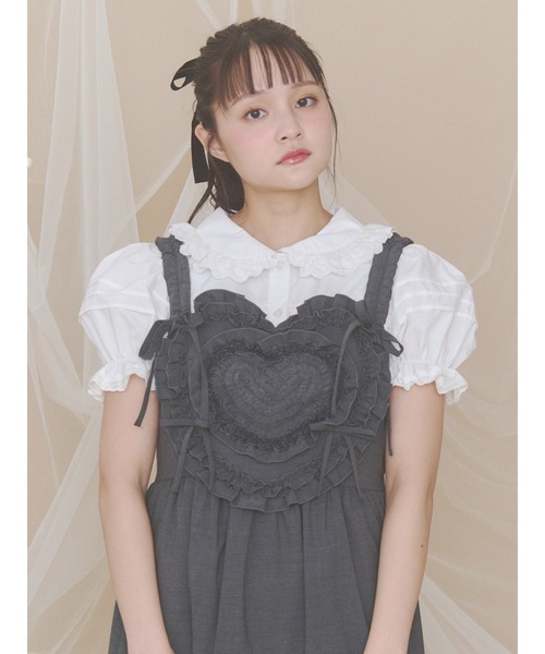 merry jenny(メリージェニー) ワンピース Heartティアードワンピース merry jenny(メリージェニー) ワンピース Heartティアードワンピース