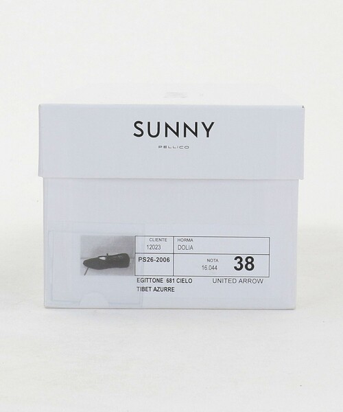 25【新品】PELLICO MJフラットシューズ SV定価71500円 PELLICO SUNNY（ペリーコサニー） バレエシューズ パンプス 「PELLICO