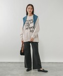 「GLOBAL WORK」 スウェットカットソ...の詳細画像5