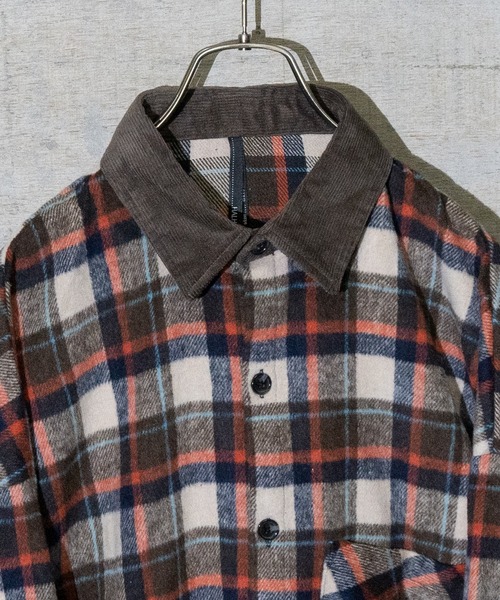 「JOHN'S CLOSET」 長袖シャツ MEDIUM ベージュ メンズ_画像2