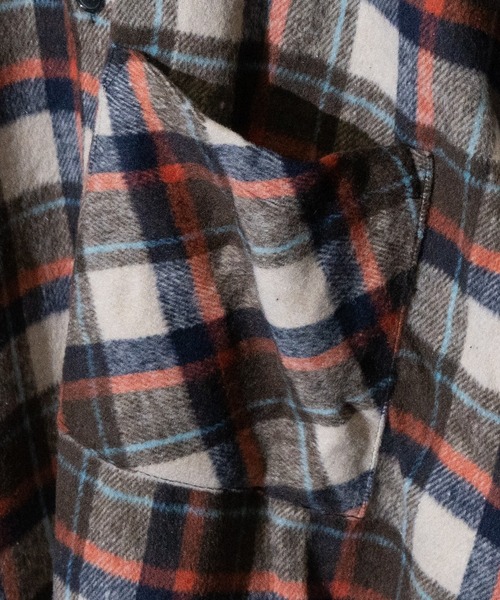 「JOHN'S CLOSET」 長袖シャツ MEDIUM ベージュ メンズ_画像3