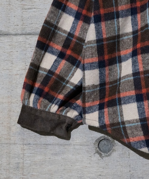「JOHN'S CLOSET」 長袖シャツ MEDIUM ベージュ メンズ_画像4