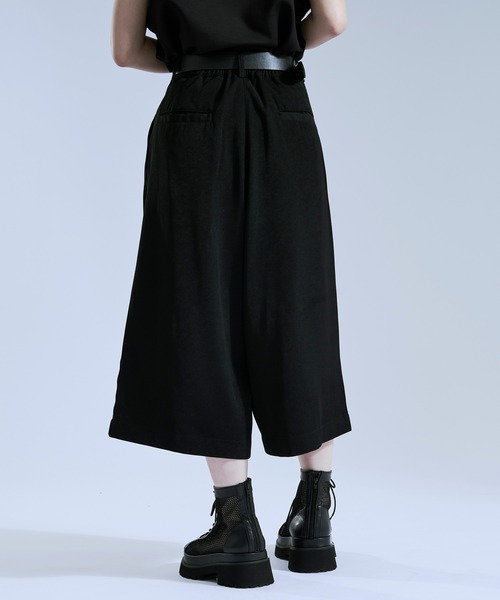 Ellno Loset（エルノロゼット） ワイドパンツ スラックス ドレープ