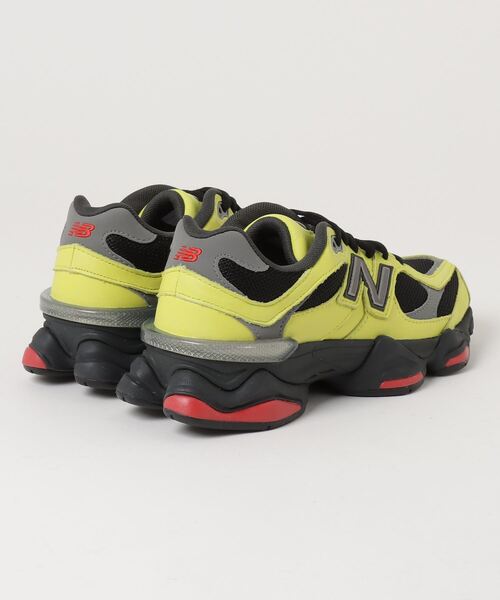「New Balance」 ローカットスニーカー 24.5cm イエロー メンズの画像