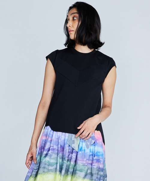 「DOUBLE STANDARD CLOTHING」 「Sov.」半袖カットソー FREE オフホワイト レディース_画像3