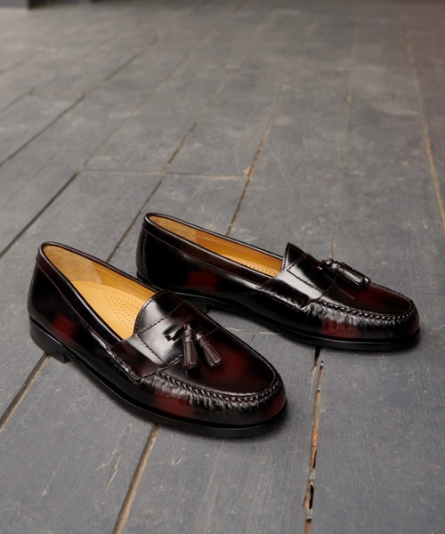 COLE HAAN（コールハーン） ローファー 9 レッド メンズ : ZOZOTOWN