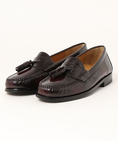 COLE HAAN（コールハーン） ローファー 9 レッド メンズ : ZOZOTOWN